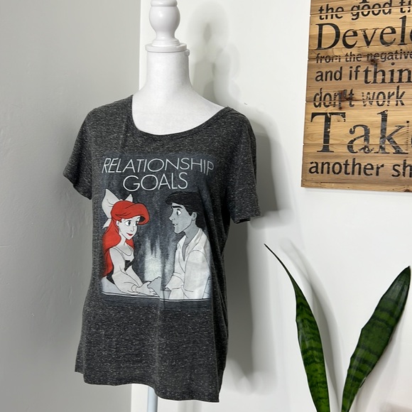 Disney Tops - 3❤️DISnEy LitTle MeRmAid “Relationship Goals” Tee